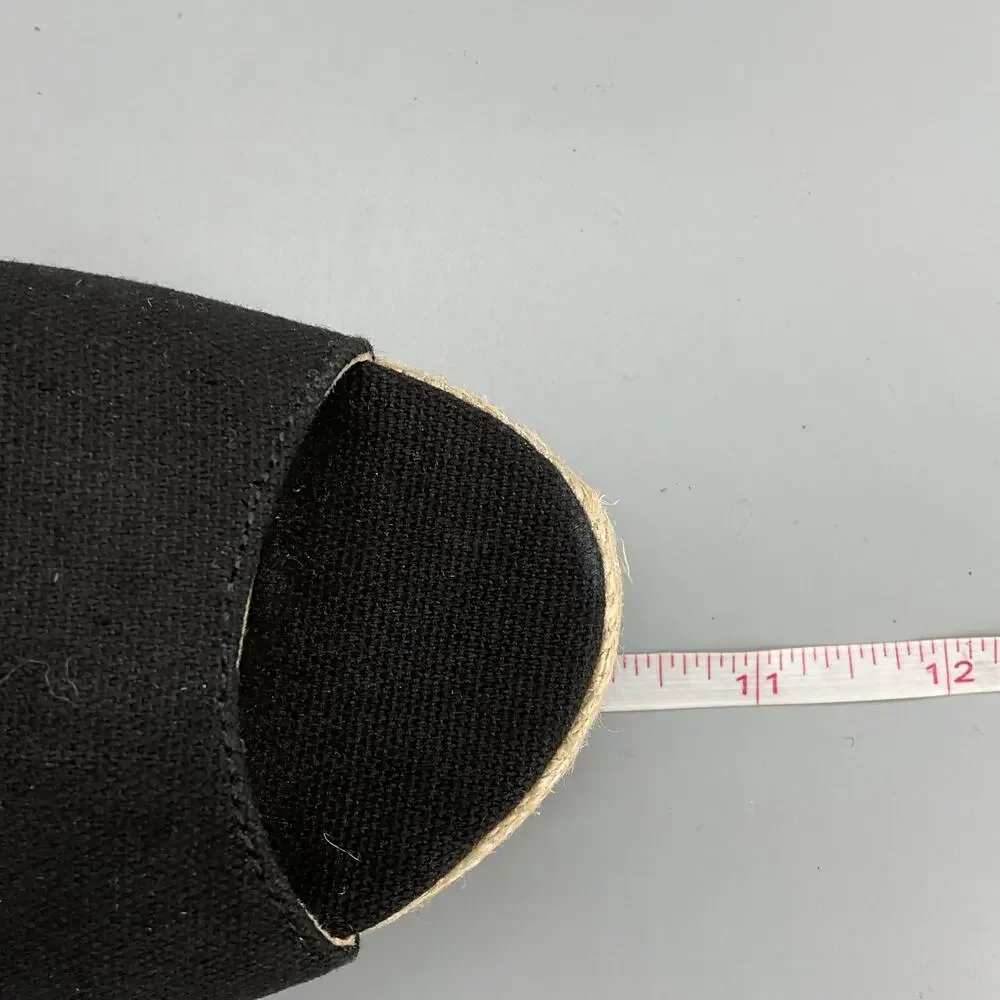 NEW Bandolino Women’s Espadrille Wedge Pumps Black Size 10M - Picture 7 of 10
